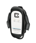 HCS-D50P Dual EV Charger Station, 40 Amp Level 2 240V Split Charging for Two Cars, front view with cable