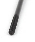 Close-up of Top Shelf M3x60mm Hex Socket Screws With Matte Black Finish, highlighting the partly threaded design and alloy steel material.