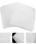 Stack of 100 Pack White EPE Foam Wrap Sheets For Shipping Fragile Dishes Cups And Glasses, Thick Cushioning With Anti Drop And Moisture Damp