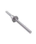 Beefy 25mm Ball Screw SFU2510 Anti Backlash Linear Motion With Metal Nut 600mm Length 10mm Lead No End Processing