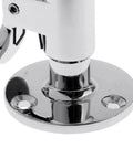 Marine Grade Stainless Steel 316 Boat Door Stopper With Rubber Tip Bumper And Spring Loaded Latch Door Holder base view
