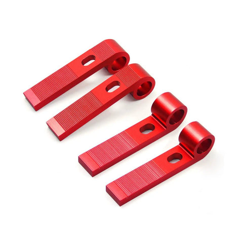 4 Piece T Slot Slider Miter T Track Jig For Table Router In Woodworking Aluminum Alloy Quick Secure With Hand Knob Adjustable Jigs