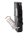 15 Amp Single Pole Arc Fault AFCI Circuit Breaker With Pigtail Neutral 120 240 Volt AC UL Listed 10kAIC For Home Panels DIY Friendly Install Superior Arc Fault Protection side view