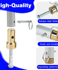 Pro Siding Brake Handle Replacement Kit With 11398 Hemming Plug And 11397 Pull Pins stainless steel components collage