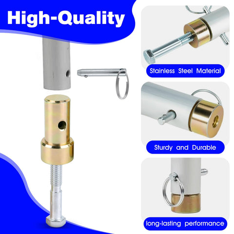 Pro Siding Brake Handle Replacement Kit With 11398 Hemming Plug And 11397 Pull Pins stainless steel components collage