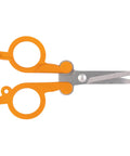 Folding scissors from Go-To Compact Travel Sewing Kit With Folding Scissors, TSA Compliant 27-Piece Repair Set in hard case