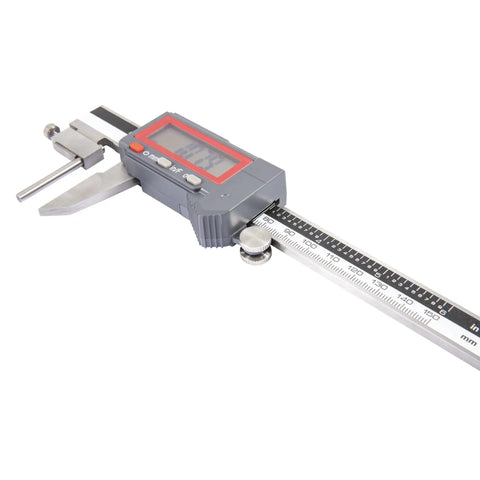 Digital Tube Thickness Caliper 0 to 6 Inches 0-150mm IP54 Coolant and Fluid Resistant Electronic Caliper with LCD Display