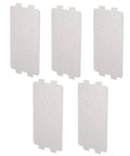 Five piece microwave oven mica plate set with waveguide covers, heat insulation board for home kitchen appliances