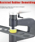 Cordless Hydraulic Hole Punch For Metal Two Battery Power 150 Millimeter Throat Depth Beefy Heavy Duty punching metal sheet