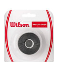 Racquet Head Tape Protector For Tennis Rackets, Reduces Frame Wear, Extends Grommet Life, Easy Peel And Apply Black Tape, packaged roll