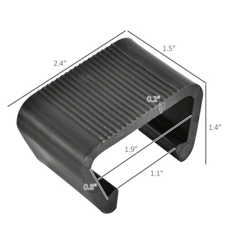 Modular Sofa Connector Clip For Sectionals Stabilize Couch Chaise And Joined Seats No Wobble With Easy Clamp Lock dimensions