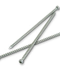 Heavy Duty Four And A Half Inch Truss Wood Screws Black Electrocoat Finish Build Tough For Interior Wall Framing And Roof Joists Comes With Pro T30 Driver Bit And Precision Steel Install Guide To Nail The Job Clean And Quick.
