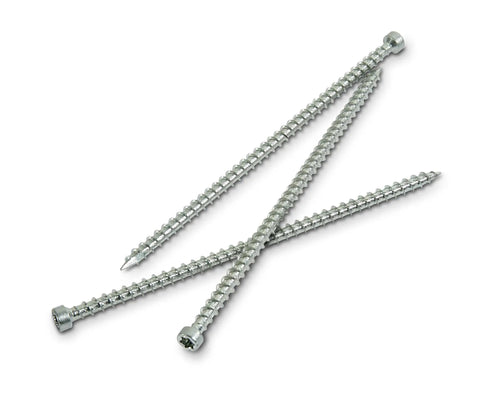 Heavy Duty Four And A Half Inch Truss Wood Screws Black Electrocoat Finish Build Tough For Interior Wall Framing And Roof Joists Comes With Pro T30 Driver Bit And Precision Steel Install Guide To Nail The Job Clean And Quick.