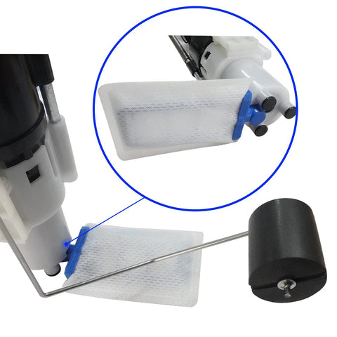 Close-up of Fuel Pump Assembly for Ranger 500, 570, 800, 499 EFI ETX Crew 6x6 UTV 2013-2022 Replacement Part 2204945 2208613