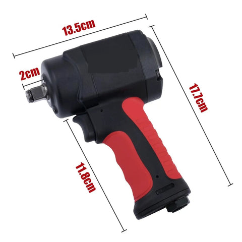 1/2 Inch Pneumatic Impact Wrench Air Driver Cuts Right Through Rust With 540 Ft Lbs Of Heavy Duty Torque That Handles Daily Grind While Running Super Slick In Tight Spots