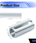 Product size of Engine Pulley Crank Shaft Sleeve Adapter Three Quarter Inch To One Inch Shaft Converter with Step Key