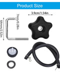 Top Quality Snow Blower Handle Knob And Bolt Screw Kits For Troy Bilt Models 621 721 Lawns Mowers Repair Parts Heavy Duty Replacement Hardware, 3.9cm knob