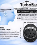 Helmet size chart and sizing instructions for Multi Sport Helmet For Skateboard BMX And Bike, Lightweight Black Protective Gear