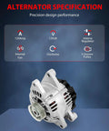 Drop In Plug And Play Alternator For Kia Sorento 3.5L 2003 2004 2005 2006 Replacement 37300 39450 400 40015 on display