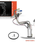 Premium Electric Fuel Pump Assembly For Ford E150 E250 E350 Econoline Club Wagon 89 91 with connectors and hardware components.
