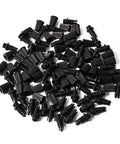 Plastic Strain Reliefs 50 Pack For Pendant Lighting And Wiring Cord Grips Cable Glands For Ceiling Lights And DIY Retro Black