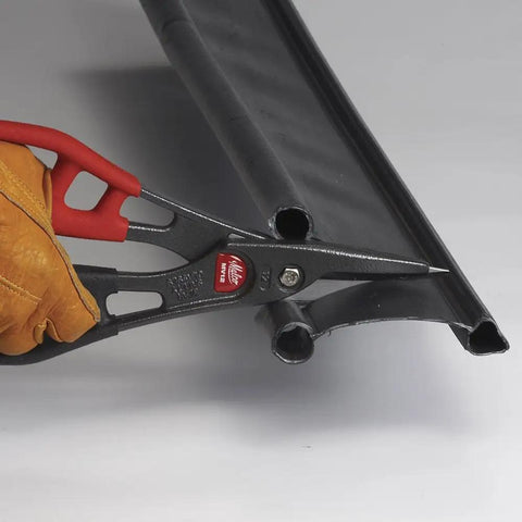 All Purpose Snip For Vinyl Siding Aluminum Trim Coil Vinyl Flooring Carpeting Leather And Landscaping Edging A Heavy Duty Alloy Steel Blade snipping material