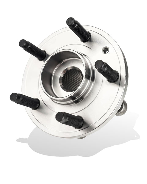 Front Wheel Bearing Hub Assembly 512460 for Ford Explorer 2011 to 2019 and Police Interceptor Utility 2013 to 2020 Five Lug Upgraded Precision Replacement