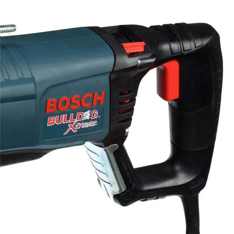 Close-up of Reconditioned Bulldog Xtreme 1-Inch SDS-Plus D-Handle Rotary Hammer With Variable Speed, 7.5 Amp, side view