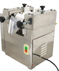 WYDDDARY Lab Three Roll Grinder With 304 Stainless Steel Housing, showing manual controls and operational design.