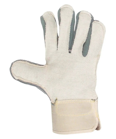 Rugged Leather Palm Gloves With Kevlar Lining Gunn Cut Side Split Design Tough As Nails For Heavy Duty Puncture And Abrasion Protection
