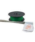 Wire And Flag Accessory Kit For In Ground Fence System And Upgrade Your Yard By One Third Acre Includes 500 Feet Of 20 Gauge Wire 50 Boundary Flags