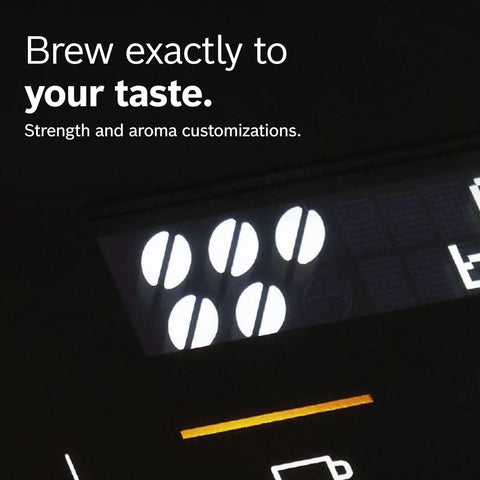 Display panel of One Touch Espresso And Coffee Maker With Ceramic Grinder Barista Style Milk Froth Bean To Cup Brewing Large Bean Hopper