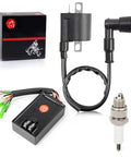 CDI Box Ignition Coil And Spark Plug Kit For Predator 90 Sportsman 90 And Scrambler 90 ATV 2003 2004 2005 2006 OEM Part 0451018
