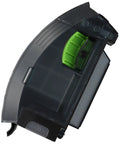 Heavy Duty Dirt Bin Compatible With Roomba I1 I3 I4 I5 I6 I7 Plus I8 Advanced Dust Collection System with clear design and green accent.