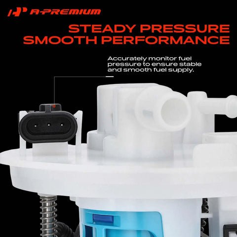 High Octane Electric Fuel Pump Module Assembly With Pressure Sensor For Hyundai Elantra 2011 2012 2013 2014 2015 2016 1.8L L4 Motor