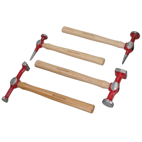 Hickory handle hammers from 9 Piece Panel Beating Set For Auto Body Dent Repair With Hickory Handle Hammers And Dollies In A Blow Mold Case