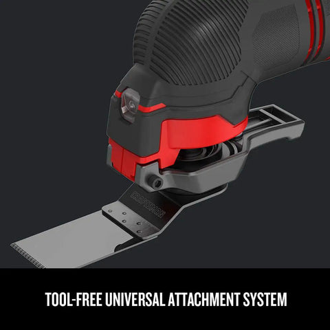 Cordless Oscillating Tool V20 System Tool Only With Variable Speed 8K To 18K OPM Tool Free Quick Change Universal Attachment