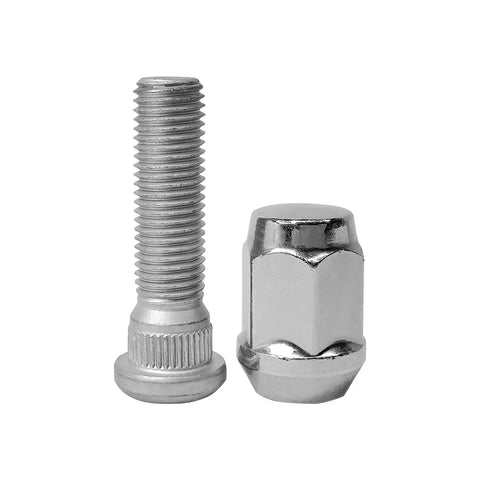 10Pcs M12x1.5 Wheel Lug Nut Kit Fits Dodge Grand Caravan Town And Country Avenger Caliber Journey Compass Patriot Sebring Pacifica