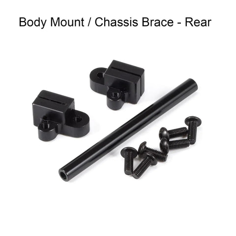 Ultra Lightweight Carbon Fiber LCG Chassis Kit With Link Kit Capra Portal Axle And ESC Battery Plate body mount and screws