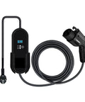 Grab And Go Portable Level 2 EV Charger With Type 1 J1772 Plug, 16A, 5 Meter Cable, IP67 Waterproof Charging Station