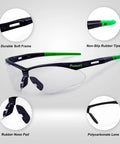Clear Safety Glasses 2 Pack For Men And Women, Anti Fog And Scratch Resistant, ANSI Z87.1 Eye Protection, Lightweight Polycarbonate Lenses