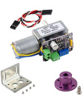 Beefy High Torque Servo Motor With 360 Degree Rotation And 60 Kg Cm Torque Worm Gear Power Off Self Locking includes components