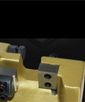 Close-up of AOXHUGB Brushless Electric Hydraulic Rebar Bender And Cutter, detailing the cutting mechanism and durable construction.
