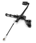 Ride Ready Forward Control Foot Pegs And Lever Linkage Kit For Harley Sportster XL Models 2014 2022, black metal assembly