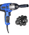 10-Piece Broken Nut Remover Set And Bolt Extractor Tools For Stubborn Nuts And Rusty Bolts Hex Socket Extractor with power tool