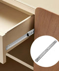 11 Inch Drawer Slides With Ball Bearing Rails For Smooth No Squeak Action, Side Mount Design in cabinet installation