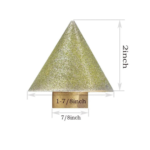 Two Inch Diamond Beveling Chamfer Bit for Porcelain Ceramic Granite Tiles Diamond Countersink Drill Bit with 60 Degree Top Bevel
