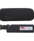 Fiber Optic Microscope 400X Portable Monocular High Accuracy Inspection Tool with carrying case, display of warning label