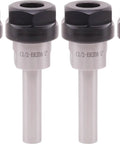 Set of 4 ER-20 Straight Shank Collet Chuck Extensions For Reaching Deep Narrow Pockets, Half Inch Shank Diameter, Two Inch Shank Length