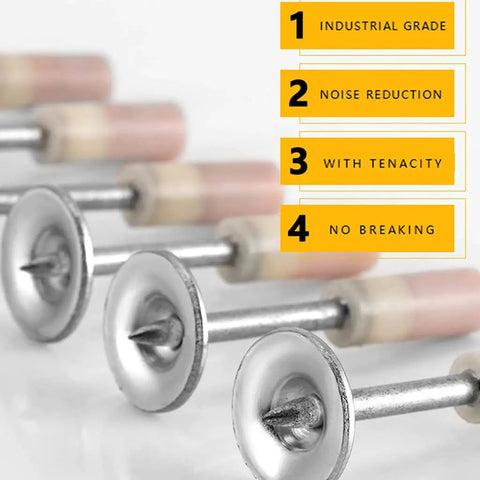 100 Pcs Blind Rivets Assortment Kit With Large Flange Aluminum Rivets For Woodworking And Steel Projects Includes 8x32mm And 8x42mm Mandrel Riveting Set Built To Withstand Higher Radial Tension And Increase Torque Strength For Ceiling Decor. Aluminum blind rivets with large flange